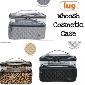 Lug Whoosh Clearview Cosmetic NWT